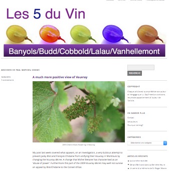 Les 5 du vin